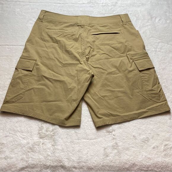 Orvis Khaki Voyager Tech Outdoor Stretch Shorts Size 36 - Picture 2 of 12